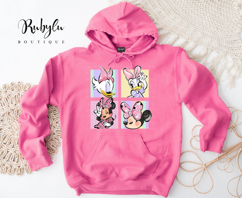 Hoodie Minnie & Daisy