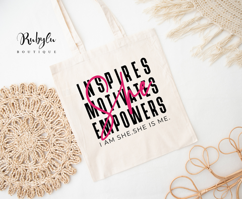 She Inspires Tote