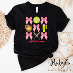 Softball girly mama