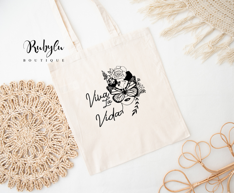 Butterfly Frida Tote