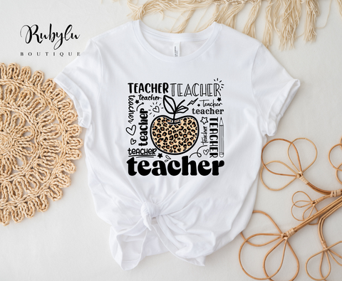 Teacher and Apples