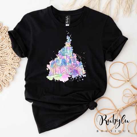 Pastel castle Tee
