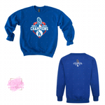 Blue Crewneck Champs