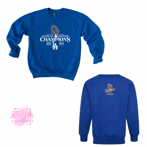 Blue Crewneck Champs