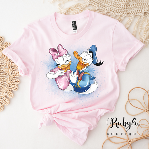 Donald & Daisy Love Tee