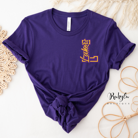 LA purple and gold