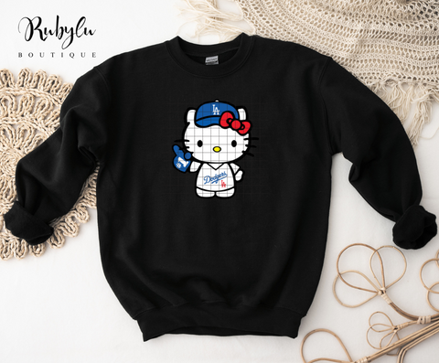Cozy LA Blue Kitty