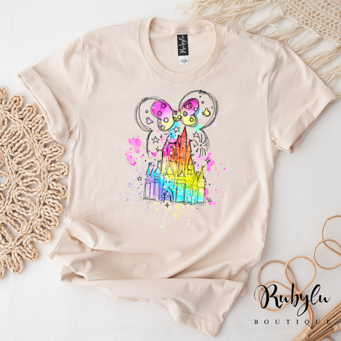 Rainbow Castle Tee