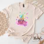 Pastel rainbow castle Tee