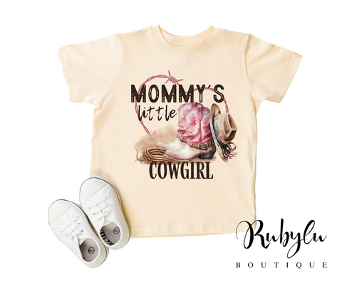 Mommy's little cowgirl