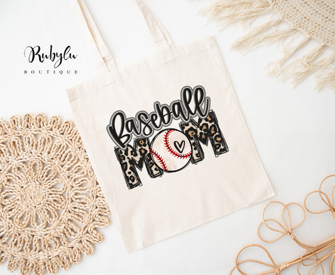 Baseball Mom Tote